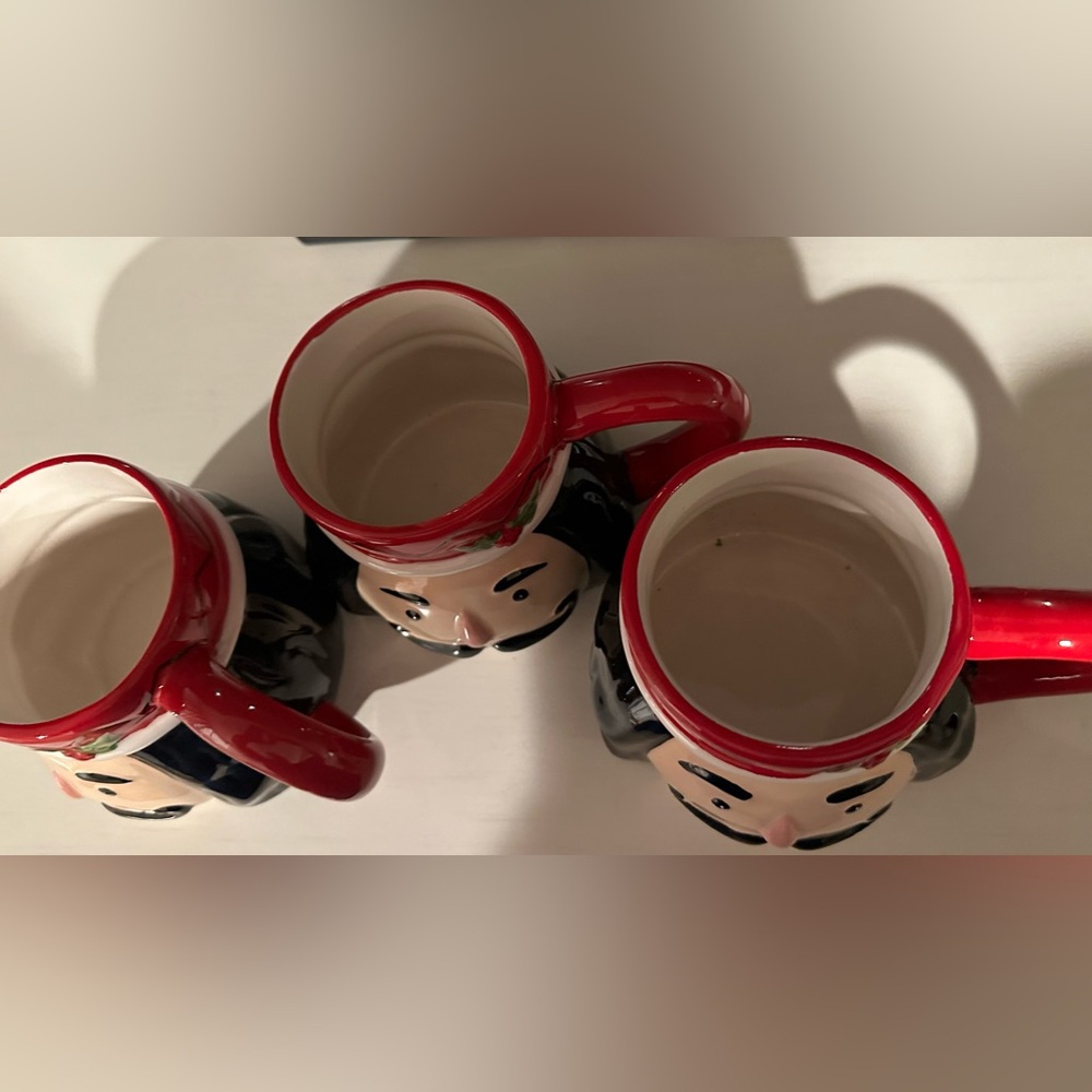 Nutcracker holiday mugs 17oz. 3 for $26 NWT.  🚨perfect condition never used‼️ - Picture 3 of 4